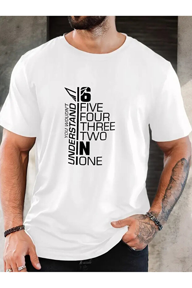 Premium Oversize Cut Short Sleeve Printed T-Shirt