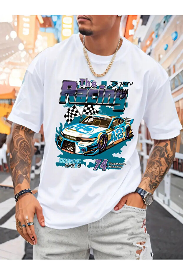 Premium Oversize Cut Short Sleeve Printed T-Shirt