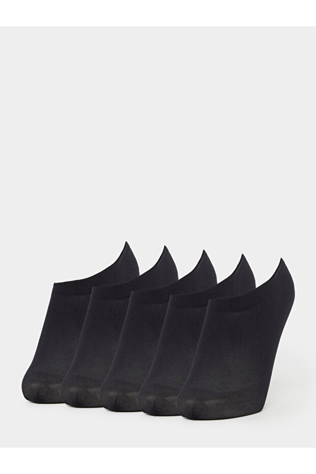 Set of 5 - Solid Ankle Socks