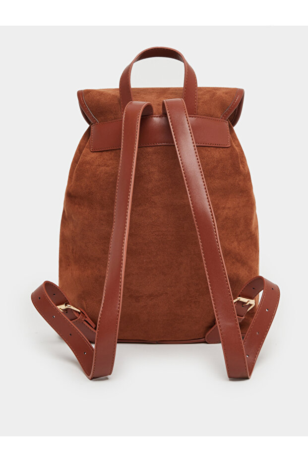 Belted Pocket Backpack with Drawstring - 2