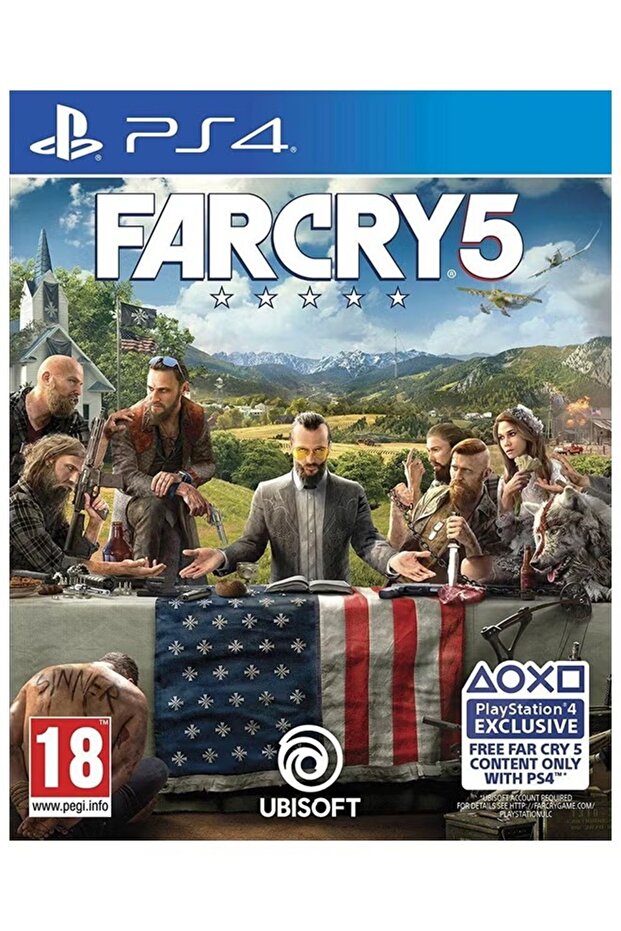 Farcry 5 (Intl Version) - Action & Shooter PlayStation 4 (PS4) - 1