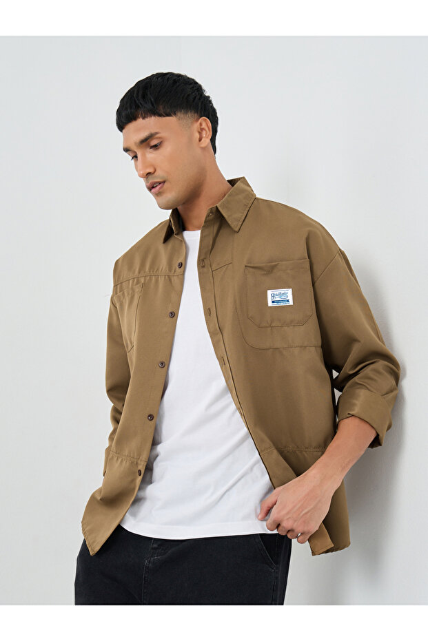 جاكيت رجالي بيج كبير الحجم - 1