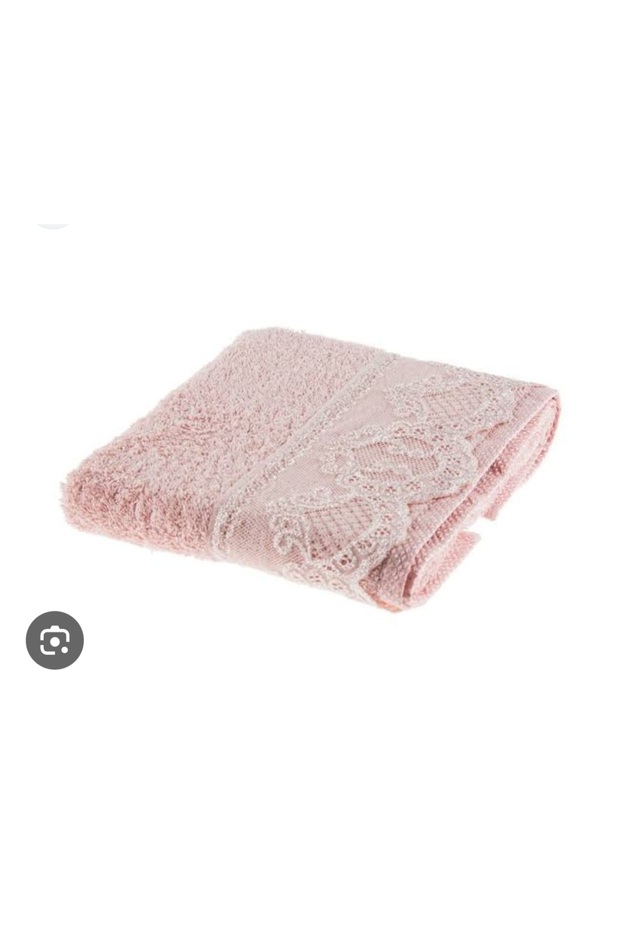 Taç 50 X 90 Lace Hand Towel - Pink