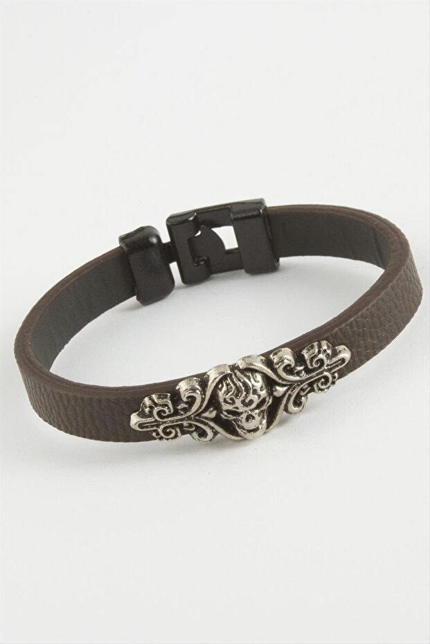 Kuru Kafa Kaliteli Suni Deri Bileklik - 1