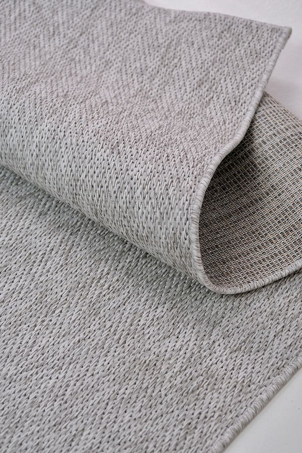 Venüs Sisal Gri Modern Dokuma Hasır Yıkanabilir Halı - 1