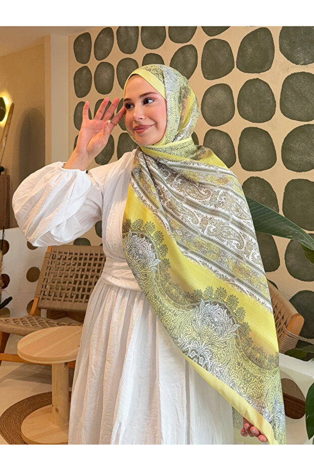 Retro Ethnic Pattern Cotton Shawl