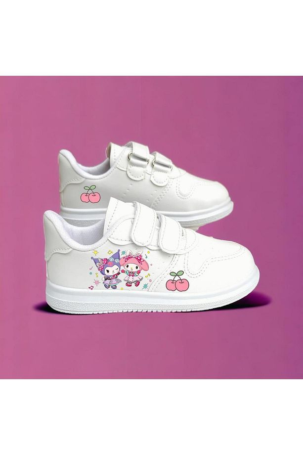 Tatlı Cute Cromi Melodi Baskılı Sneaker Kız Çocuk Spor Ayakkabı Hafif Dar Kalıp - 1