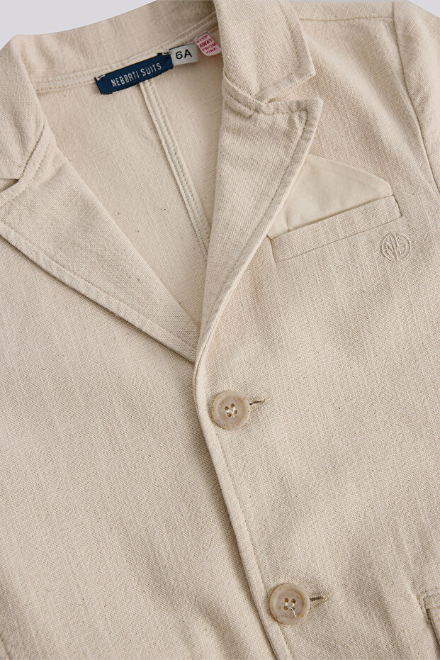 Boy Beige Jacket - 7