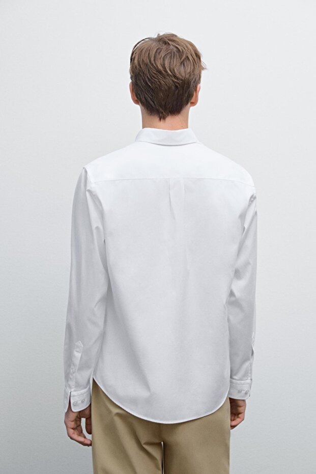 Regular fit Oxford gömlek - 3