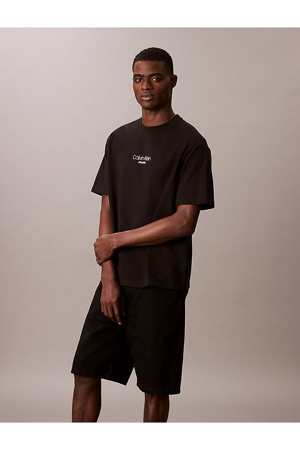 SS 16S RLXD FIT CKJ GRAPHIC TEE - 2