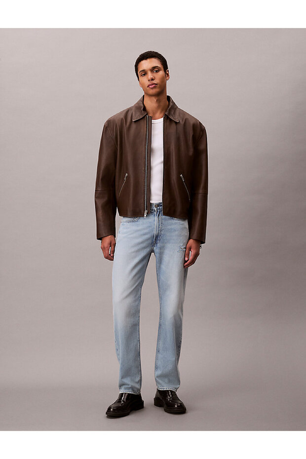 Erkek Mavi Kot Pantolon - 1