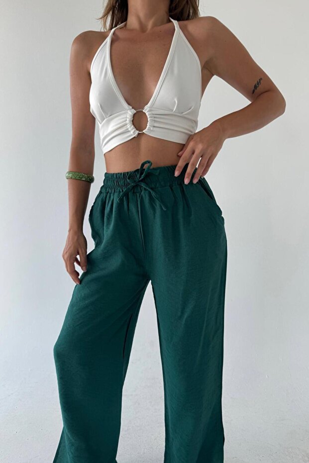 Siesta Leg Split Flowy Trousers T2015 - 2