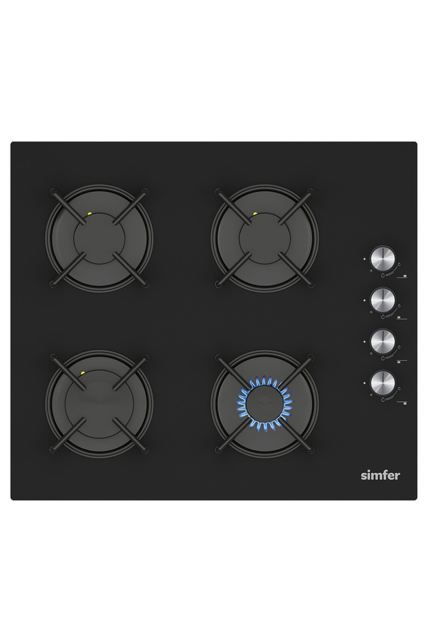 ✨3'lü Ankastre Set - 4 Fonksiyon Ankastre Fırın + Siyah Cam Ocak + Push Button Siyah Cam Davlumbaz - 2