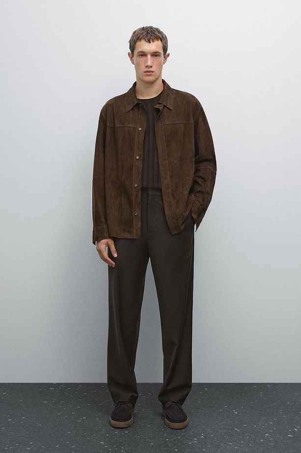 Yün karışımlı jogger pantolon - 1