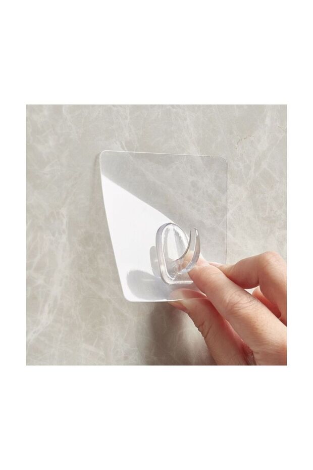 Set 2 hooks for smooth surfaces, - 2