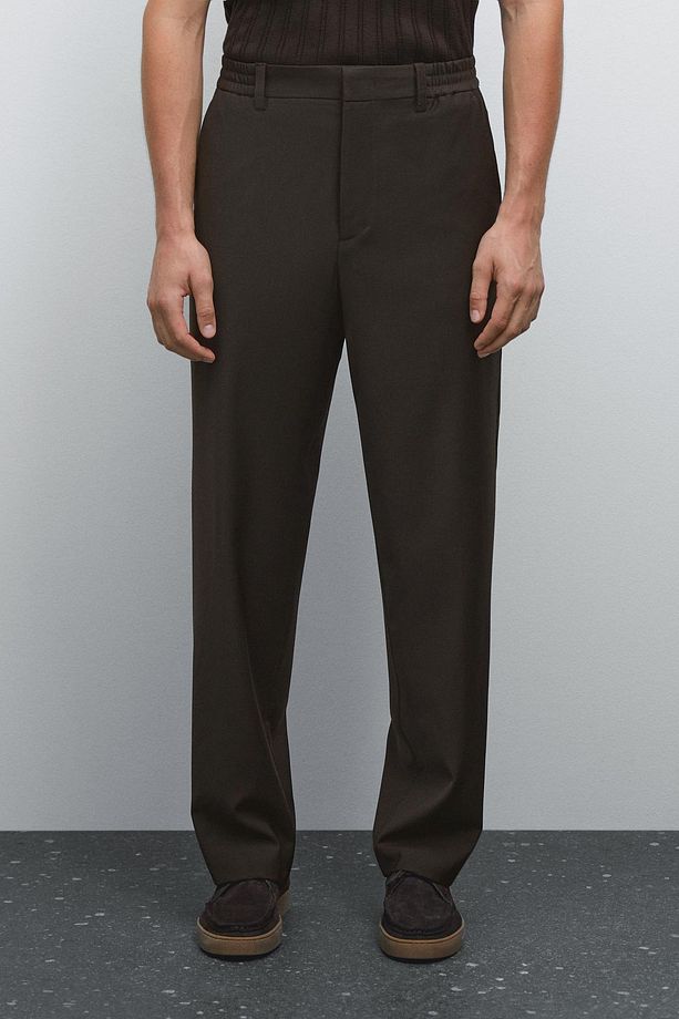 Yün karışımlı jogger pantolon - 2