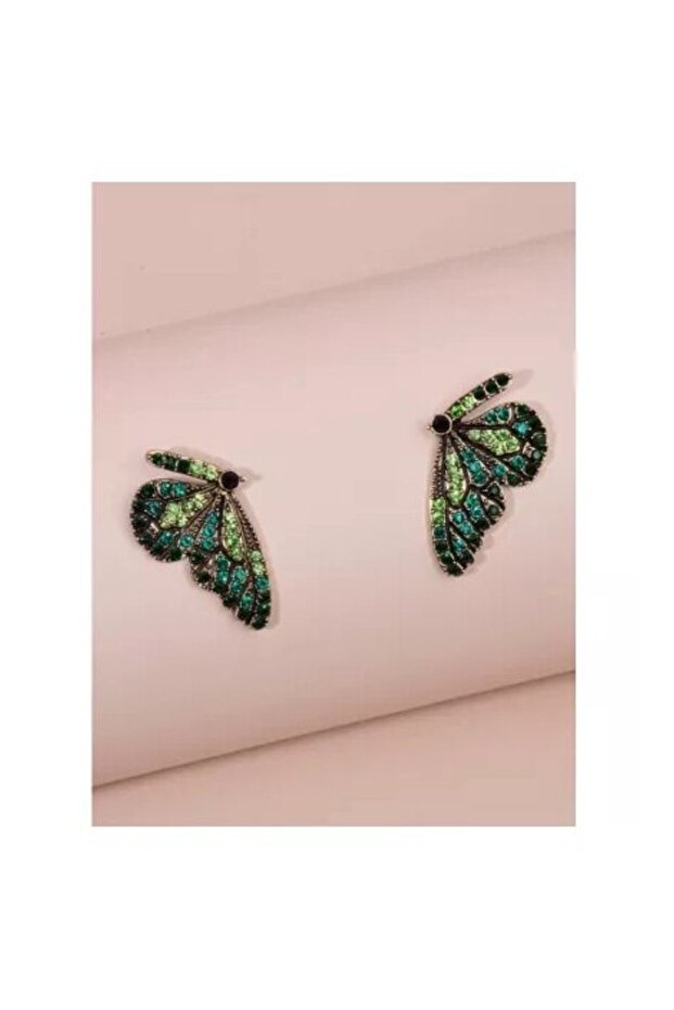 - Cercei Fluture Verde - 3