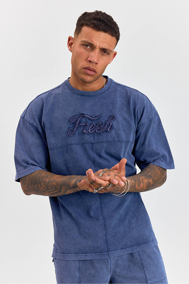 Fresh Printed Washable Comfortable Fit T-Shirt 36085Wyz