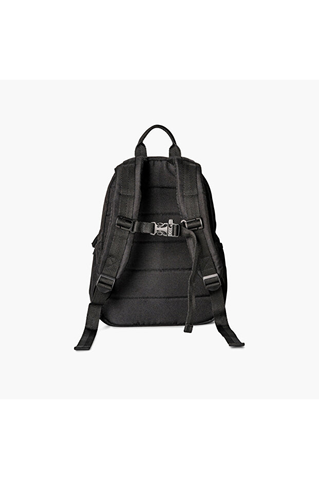 حقيبة ظهر متينة بأحزمة قابلة للتعديل وسحاب للإغلاق - 24×33×13 سم - 3