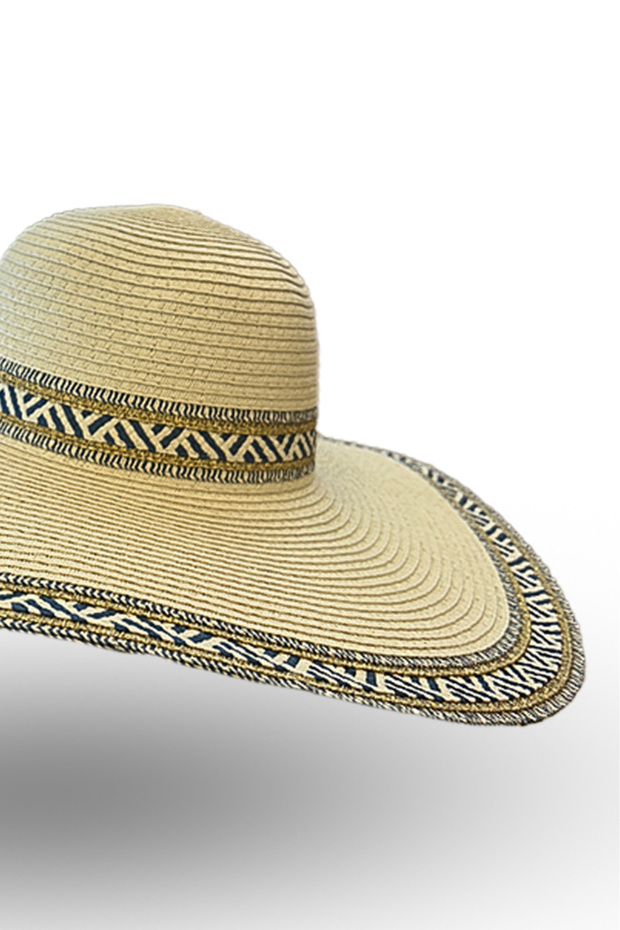 Palarie paie plaja - 2