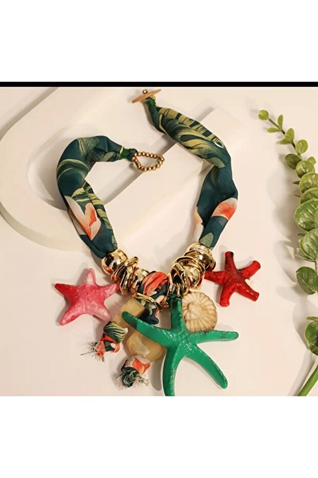 Fabric Necklace
