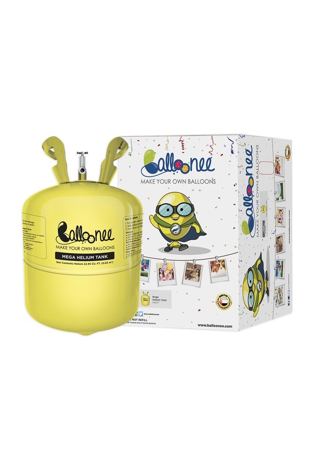 مجموعة هيليوم للحفلات للاستخدام مرة واحدة - 1