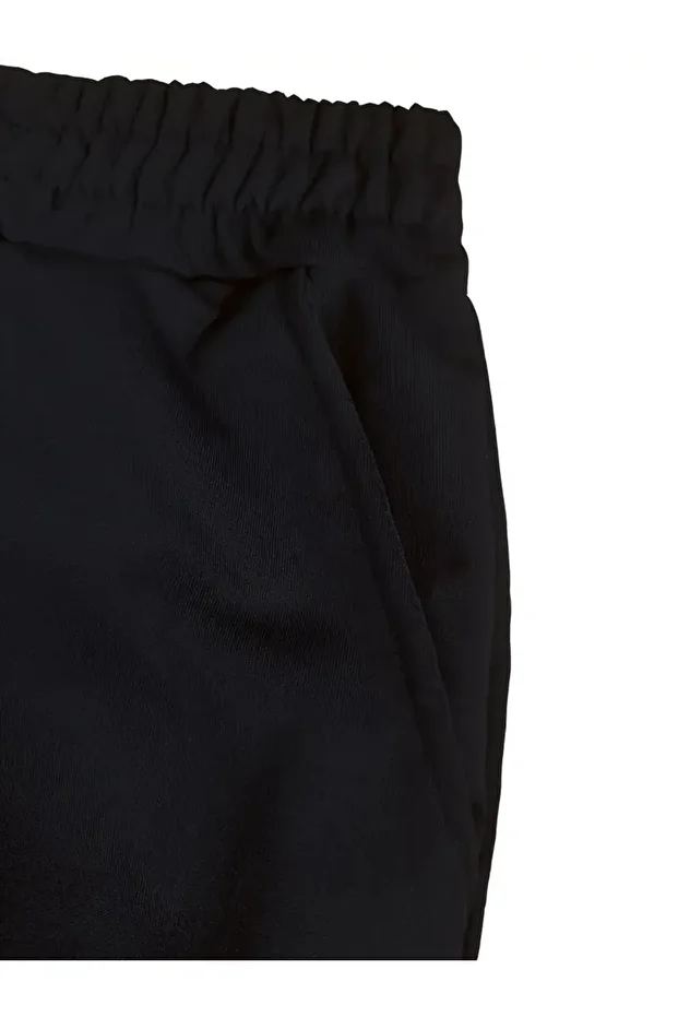 Ribbon Baskılı Oversize Baggy Eşofman Altı - 2