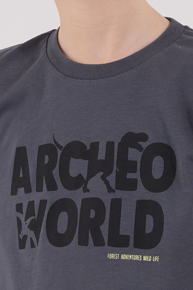 Σετ Πιτζάμες Γκρι Αγόρι - 6