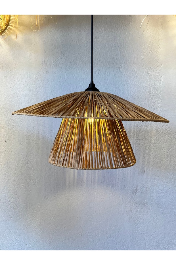 Rafya avize hasır avize - 2