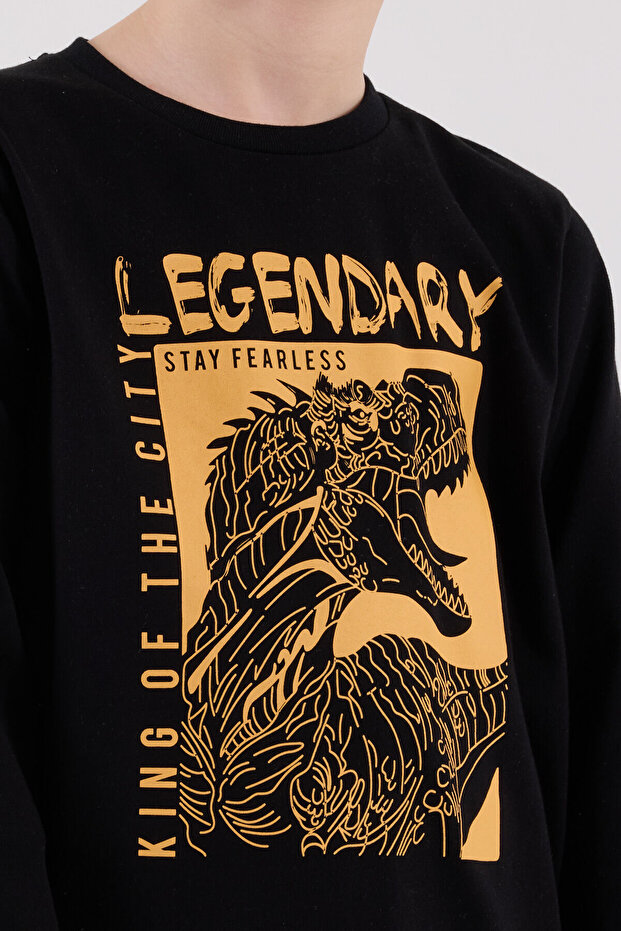 Crni set pidžama za dečake - 6