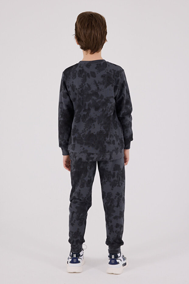 طقم بدلة رياضية للأولاد أنثراسايت - 5