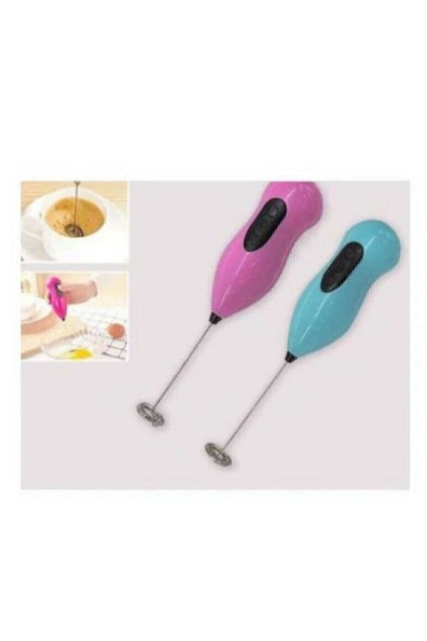 Mini Yumurta Karıştırıcı Süt Köpürtücü El Mikseri Kahve Çırpıcı Telli Blender Cappuccino Mixer - 1
