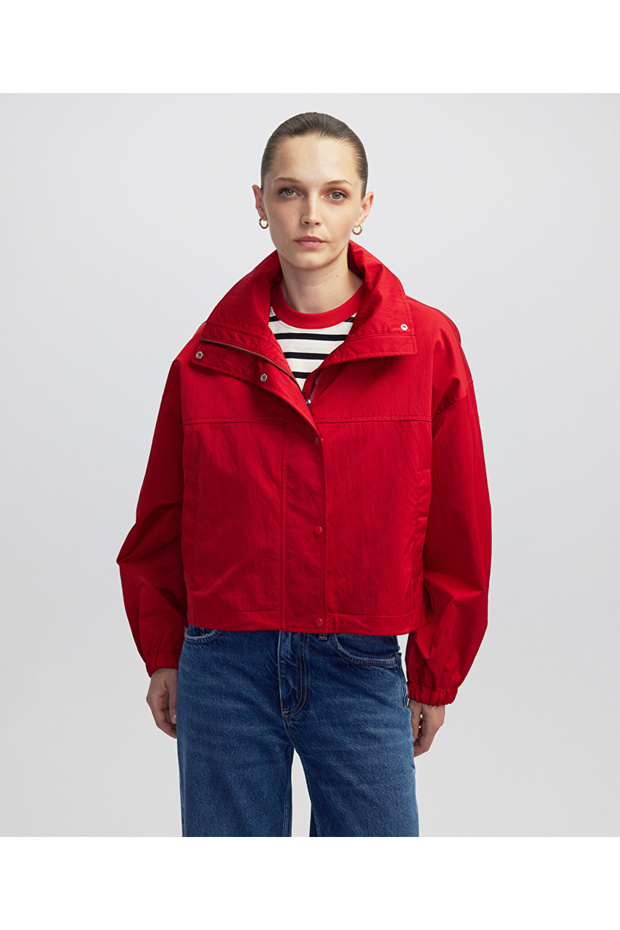 Teknik kumaş mont - 5