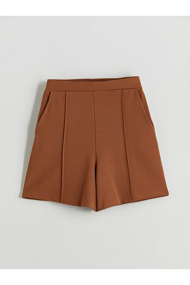 Damen-Shorts mit elastischem Bund - 5