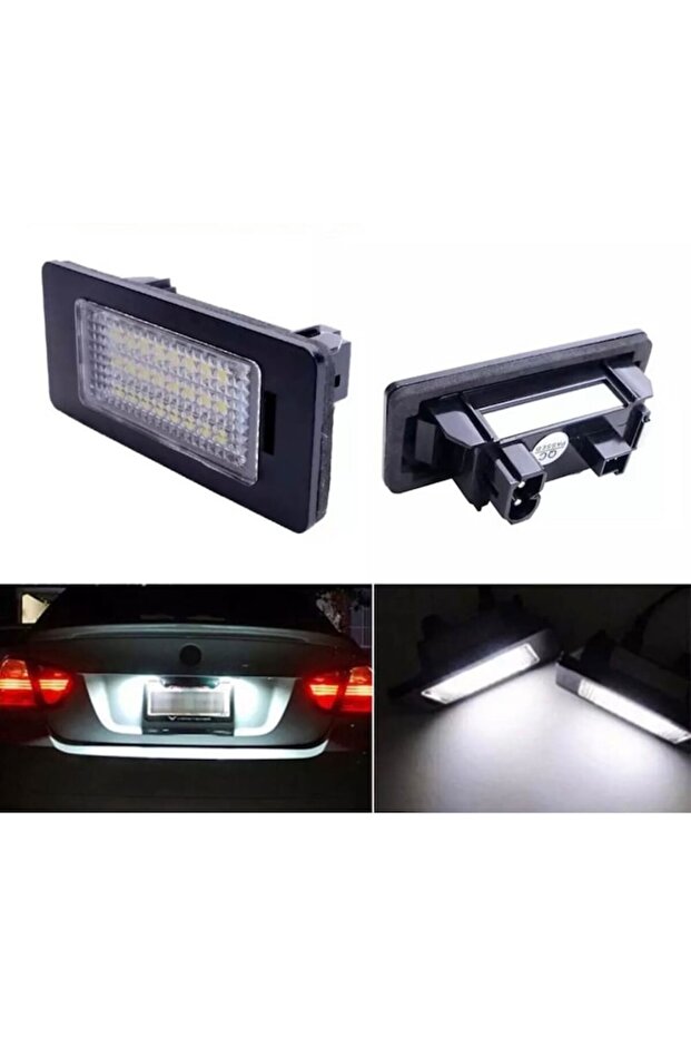 LED License Plate Lamps Canbus Error-Free BMW E39, E60, E61, E90, E91, E92, E93 - 3