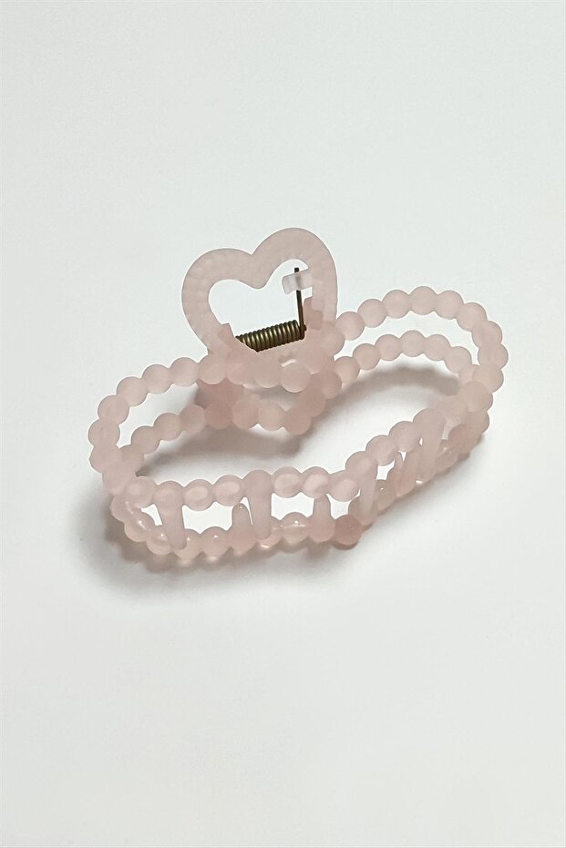 مشبك ملون على شكل قلب 9 سم - 2