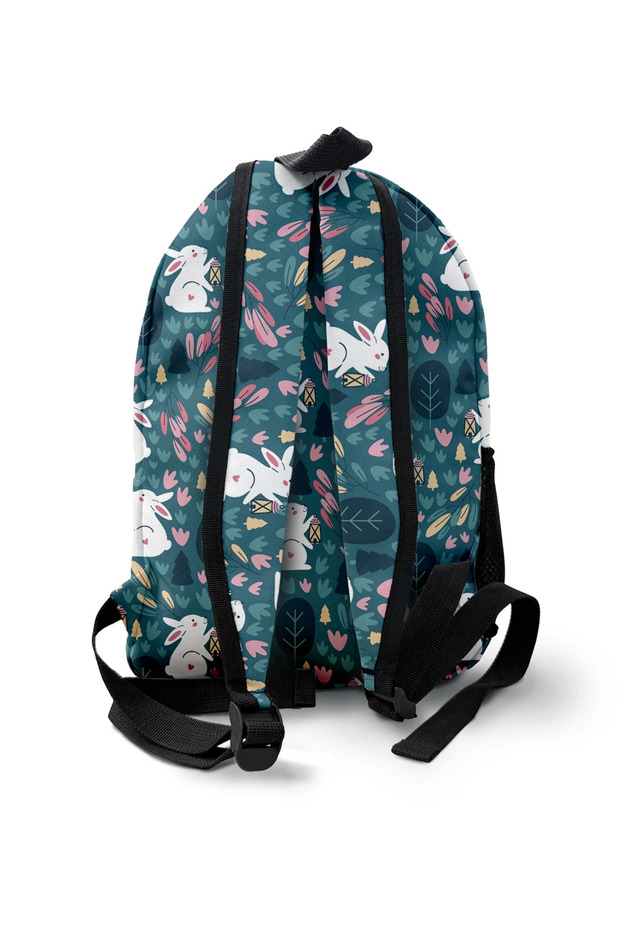 حقيبة ظهر منقوشة على شكل أرنب - 2