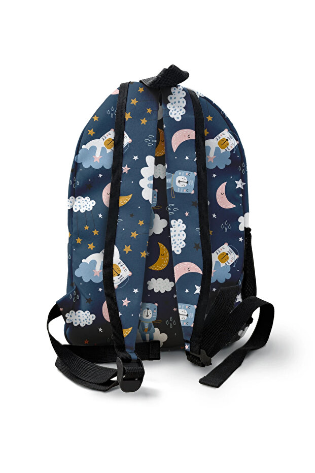 Good Night Patterned Backpack - 2