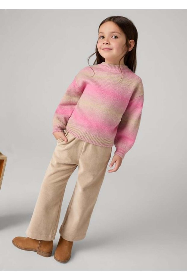 Girl's Wide Leg Velvet Trousers 4544