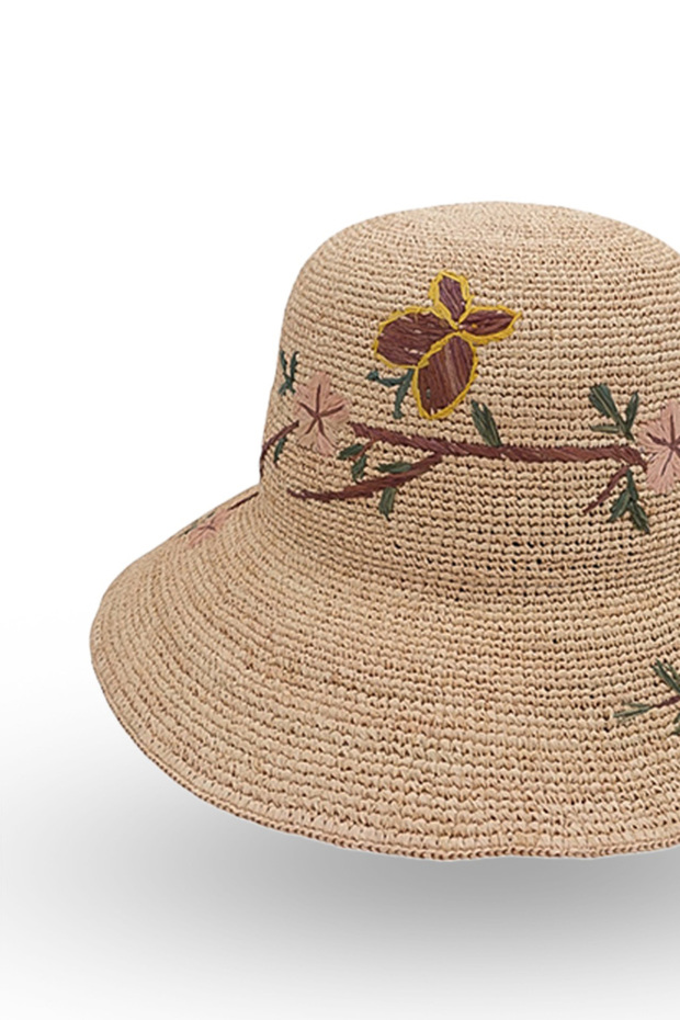 Palarie paie flutrue - 2