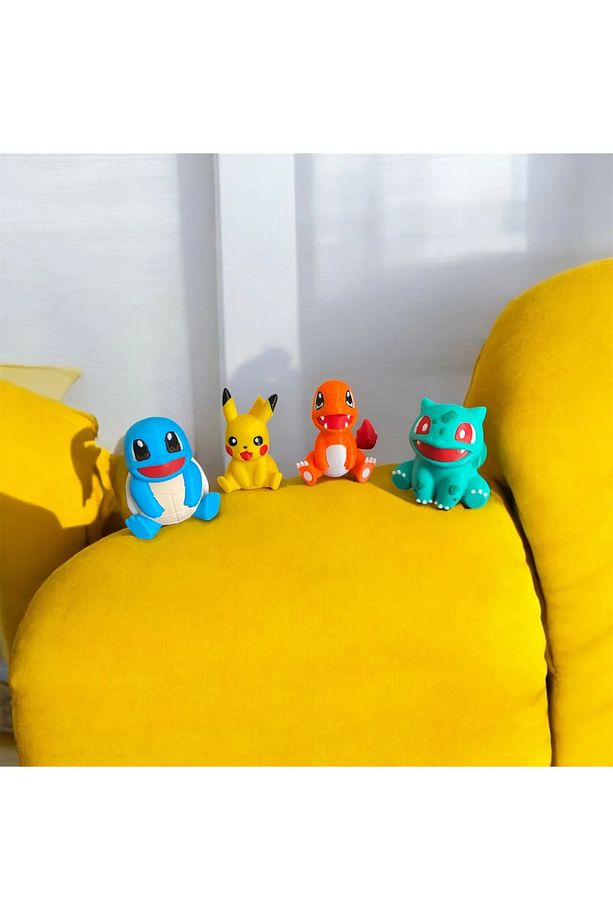 Pokemon Başlangıç Seti Pikachu Bulbasaur Charmander Squirtle - 3