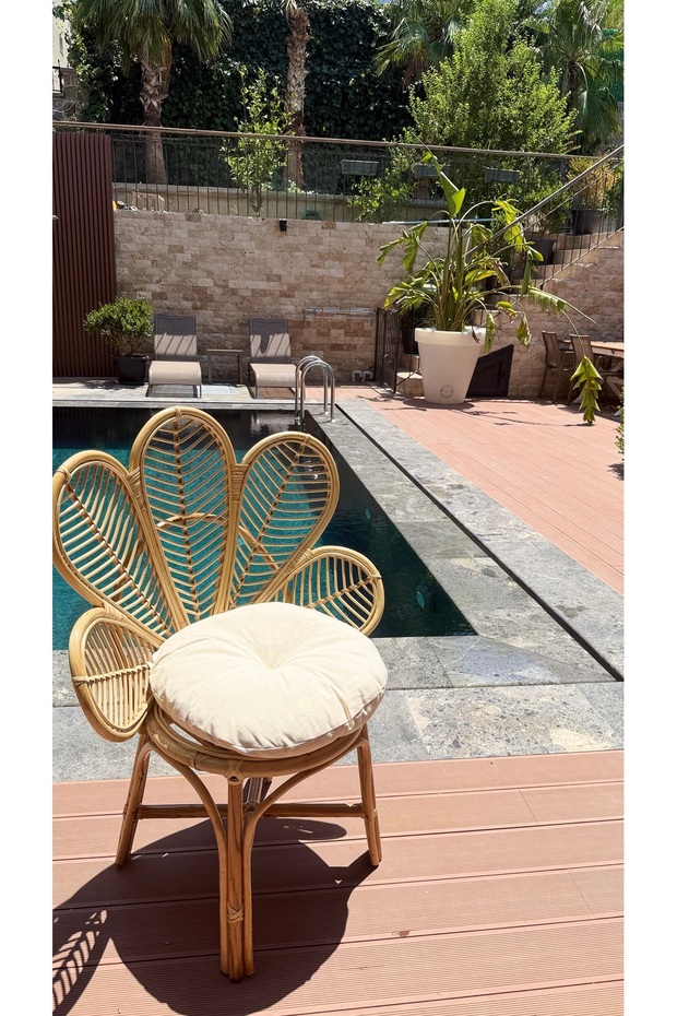 Bambu Papatya Sandalye - 3