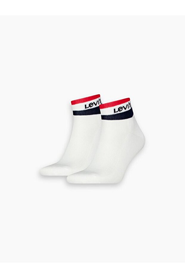 ® Mid Cut Sport Stripe Çorap - 2'li