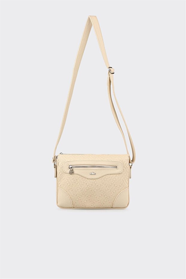 Bej Kadın Çapraz Çanta - 3