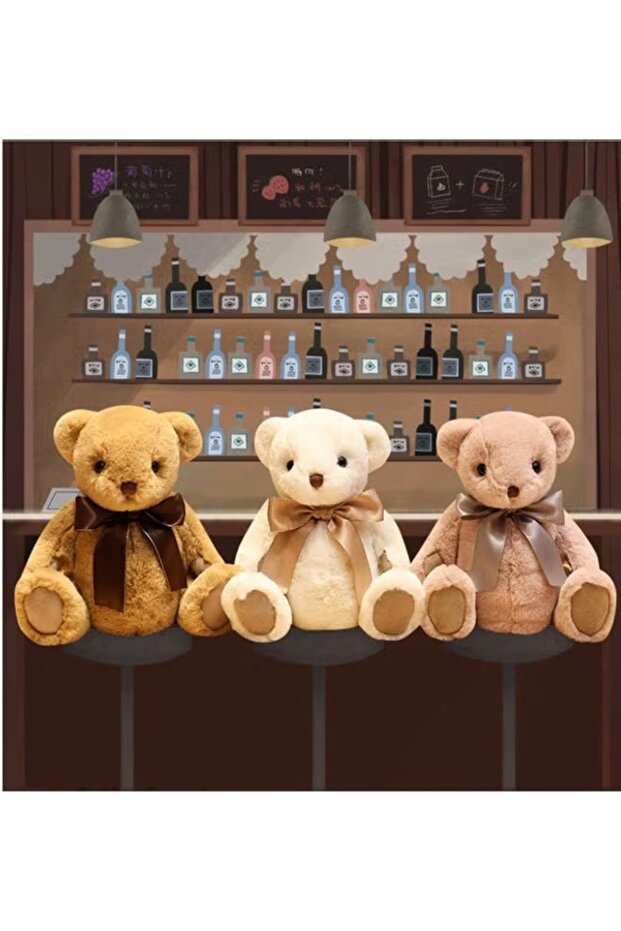 لعبة دب تيدي المحشوة 25 سم - 4