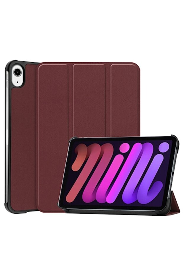 FoldPro Case for iPad Mini 6 2021, Red - 1