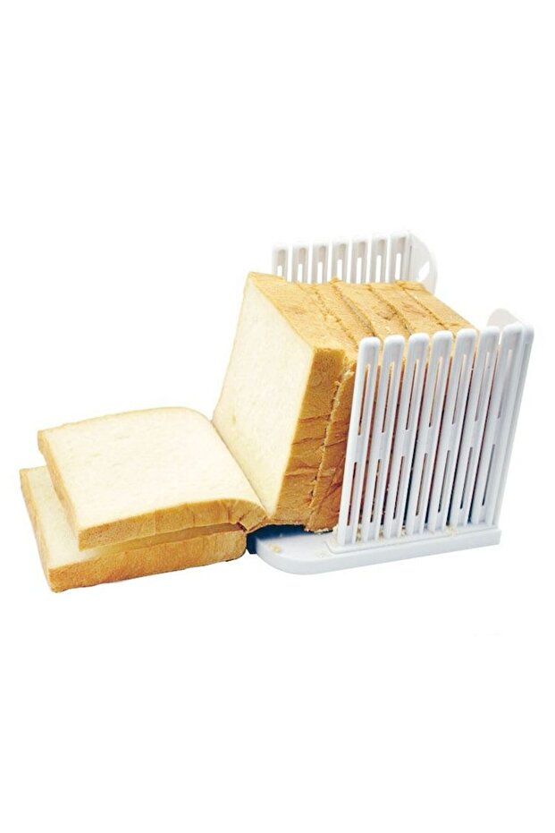 Bread Slicer Support, Kitchen, Plastic, White - 2