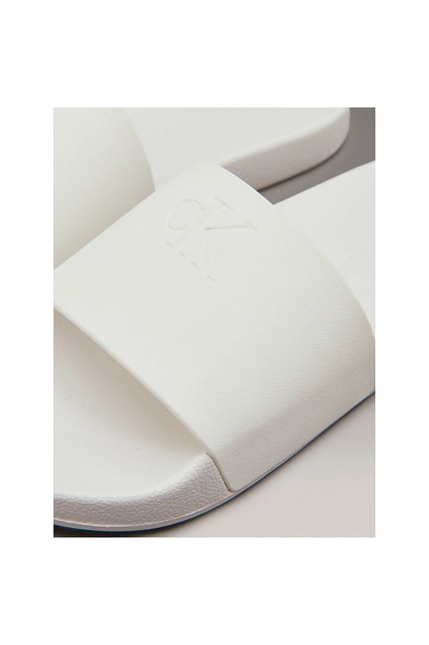 Ck Yw0yw01715 Slıde Monogram Tpu Kadın Terlik - 3