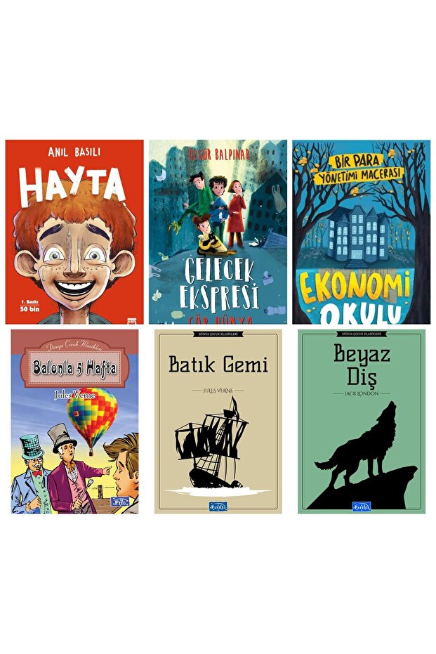 Hayta, Future Expression Trash World, Economics School, Sunken Ship, White Tooth, Reading Set for 5, 6, 7 Grades