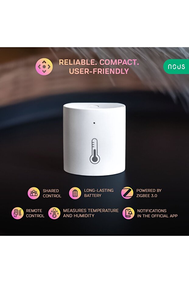 E5 Smart Temperature and Humidity Sensor, ZigBee - 2